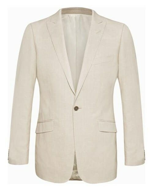 Uberstone I Sand linen - Penguins Suit Hire & Menswear