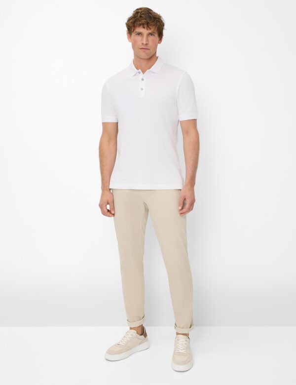 Pete - Polo White