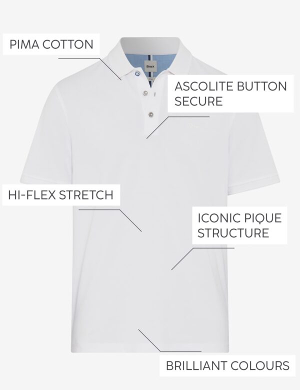Pete - Polo White - Image 5