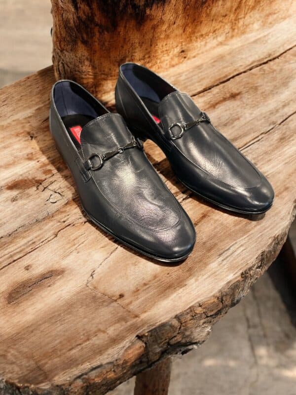 Rossi | Moccasin | Natural Blue