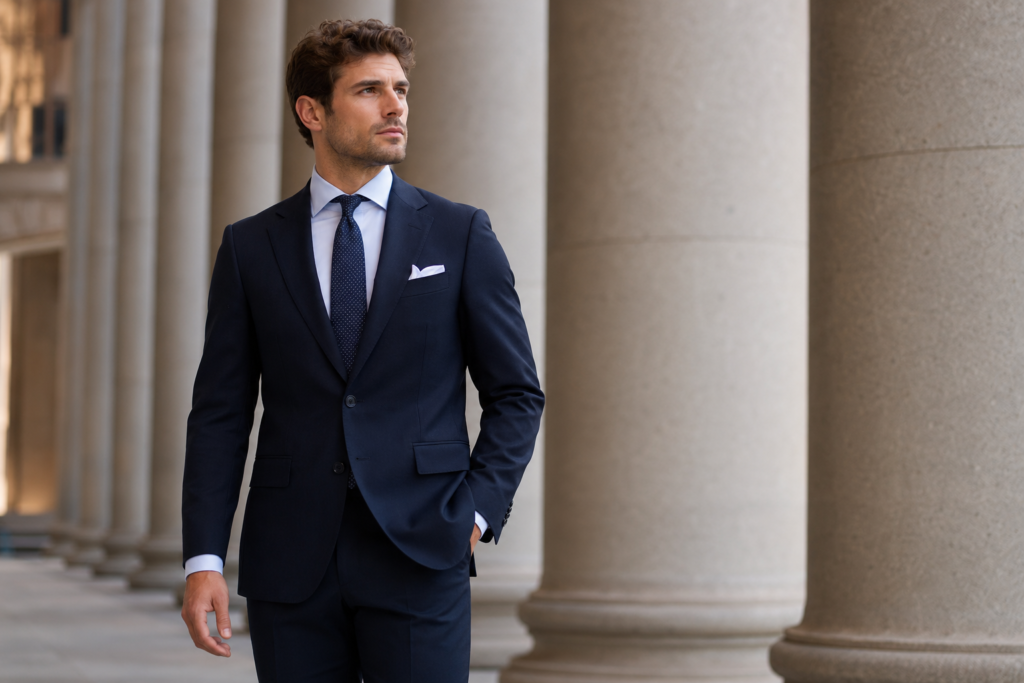 suit shows confidence